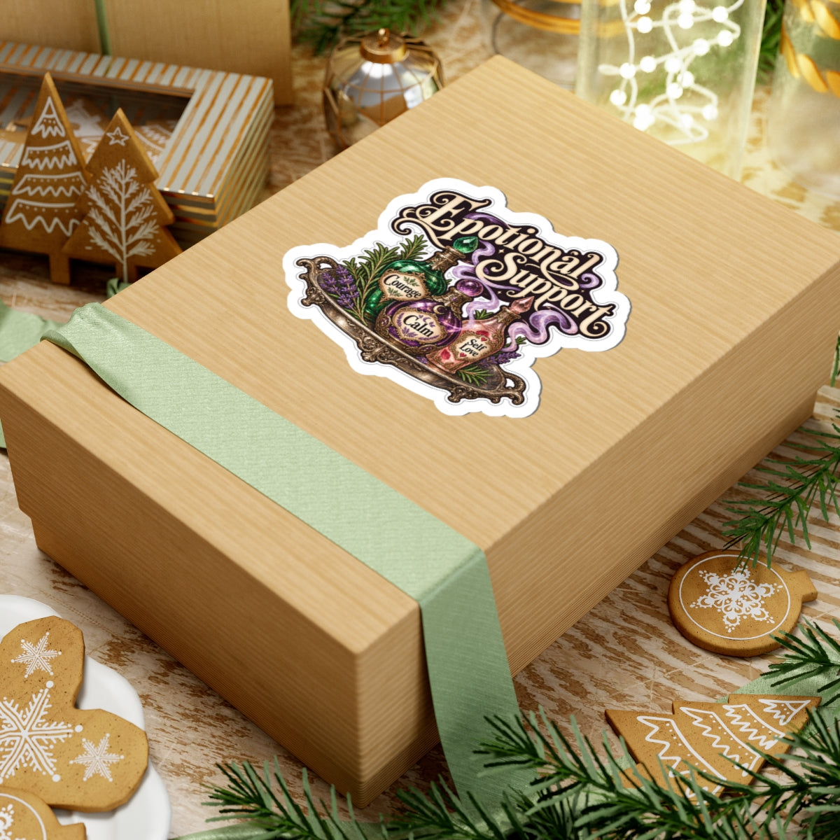Emotional Support Potions - Kiss-Cut Sticker