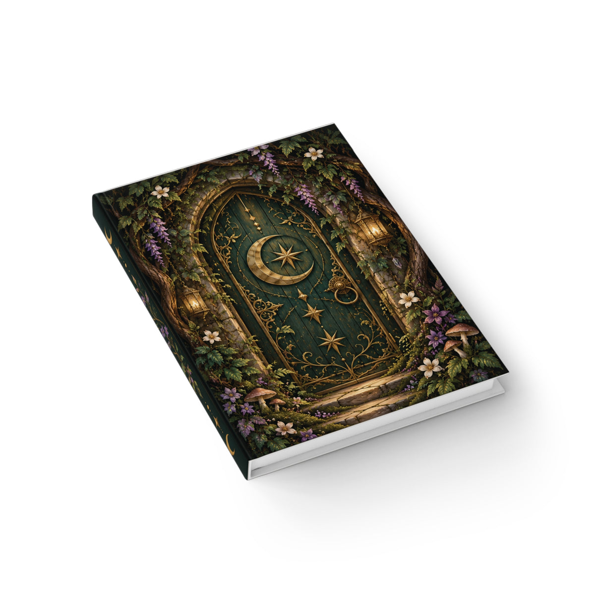 Enchanted Forest Door - Ruled Journal