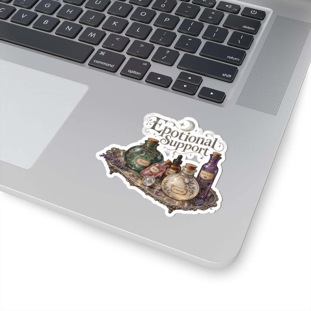 Emotional Support Potion Bottles - Kiss-Cut Sticker
