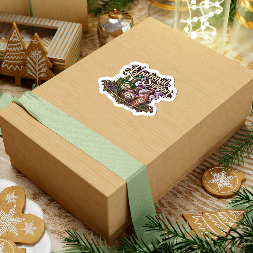 Emotional Support Potions - Kiss-Cut Sticker